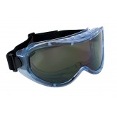 Contempo Indirect Vent Goggle with Anti-Scratch / FogLess Coating - Blue Frame with Gray Lens