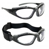 Fuselage Full Frame Safety Glasses with Interchangeable Temples and Headbands
