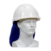 EZ-Cool Evaporative Cooling Hard Hat Pad with Neck Shade - Blue