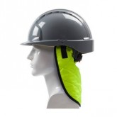 EZ-Cool Plus Evaporative Hi-Vis Cooling Neck Shade - Hi-Vis Yellow
