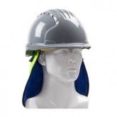 EZ-Cool Plus Evaporative Hi-Vis Cooling Neck Shade - Hi-Vis Yellow