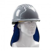 EZ-Cool Fire Resistant Evaporative Cooling Neck Shade - Navy