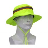 EZ-Cool Evaporative Cooling Ranger Hat with HyperKewl Technology - Hi-Vis Yellow, 2X/3X