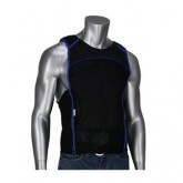 EZ-Cool Evaporative Tank Top with Hyperkewl Technology - Black, Extra Extra Large
