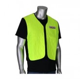 EZ-Cool Evaporative Cooling Vest with Hyperkewl Technology - Hi-Vis Yellow, Large