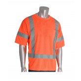 ANSI Class 3 Short Sleeve T-Shirt Bright Orange - 5X Large