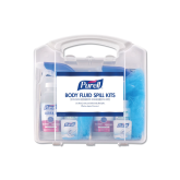 Purell 3841-01 Body Fluid Spill Kits - 2 Kits & Clamshell