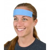 Disposable Cellulose Sweatbands - Blue