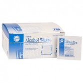 Sterile Alcohol Prep Pad Wipes Isopropyl 70% - Individually Wrapped, 200 per Box
