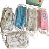 Children's Disposable 3-Ply Face Masks with Ear Loops - 50 count