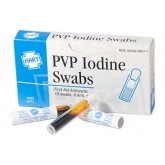 PVP Iodine Swabs Crushable Ampules - 10 Count