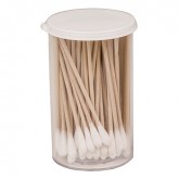 Single-Tip 3" Q-tip Cotton Swabs - 100 count