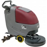 Minuteman E20 20" AGM Battery Walk Behind Automatic Scrubber w/ Traction Drive and SPORT Technology