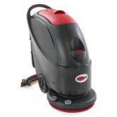 Viper AS430C 17" Electric Walk Behind Automatic Scrubber with 65 ft. Cord & Disc Brush - 13 Gallon
