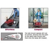 Minuteman KS27R Kleen Sweep 27" Manual Walk Behind Sweeper