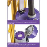 ProTeam ProGen 12 Upright Vacuum Cleaner with HEPA Filtration - 12 Inch
