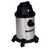 Minuteman 290-6 One Motor Stainless Steel Wet / Dry Vacuum - 6 Gallon