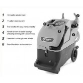 Advance ET610 100 PSI Heated Portable Heated Extractor - Stainless Steel Wand, 2 Cord