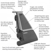 Advance CarpeTriever 28 28" Wide Area Vacuum