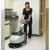 Advance SC351 AGM Battery Operated 14" Micro Scrubber - 3 Gallon Recovery Tank