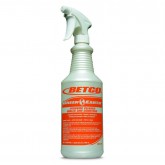 Betco Peroxide Cleaner Walls and Counters RTU Empty 32 oz Spray Bottles with Trigger - 12 per Case