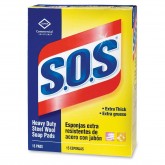 Clorox Professional S.O.S Steel Wool Soap Pads - 15 Count
