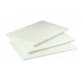3M Scotch-Brite White Light Duty Cleansing Pad No. 98 - 6" x 9"