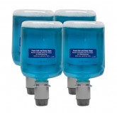 GP Pro 43024 Pacific Blue Hair and Body Wash for Manual Dispensers, Refreshing Aloe 4/1200ml