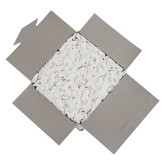 Empress E161011 10.25" Jumbo Straw Paper Wrapped - Clear
