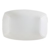 Empress EFT40 6oz Red Plaid Food Tray PFAS Free - 4/250CT