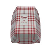 Nova NFT40 2lb Red Plaid Food Tray PFAS Free - 4/250ct