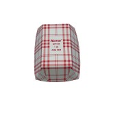 Nova NFT100 1lb Red Plaid Food Tray PFAS Free - 4/250ct