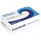 Boardwalk BWK7162 Pop-Up Aluminum Foil Wrap Sheets - 9" x 10.75" Sheets, 500 Sheets/Box, 6 Boxes/Case