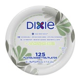Dixie 7" Medium Weight Coated Paper Plates - 125CT