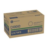 Dixie 7" Medium Weight Coated Paper Plates - 125CT