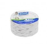 Dixie 8.5" Medium Weight Coated Paper Plates - 125CT