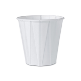 Solo 450-2050 3.5 Ounce Treated Paper Medical and Dental Souffle Cups - White, 5000 Count