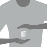 Solo 450-2050 3.5 Ounce Treated Paper Medical and Dental Souffle Cups - White, 5000 Count