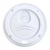 Dixie Plastic Dome Lid for Paper Hot Cups - 10 Ounce, 1000 Count