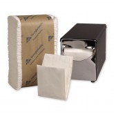 Boardwalk Low Fold 1 Ply Dispenser Napkins - 8000 Count