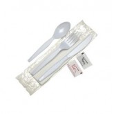 Medium Weight Disposable Cutlery Kit - 250 count