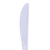 Dixie Medium Weight Plastic Knife - White, Bulk 1000 Count