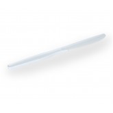 Dixie Medium Weight Plastic Knife - White, Bulk 1000 Count