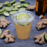 Dart TP12 Conex PET Plastic Cold Cup - 12 Ounce, Clear