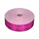 Muncie Novelty Double Raffle Ticket Roll - Purple