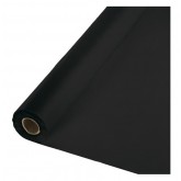 Plastic Table Cover Roll - 40" x 100', Black