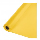 Plastic Table Cover Roll - 40" x 100', School Bus Yellow