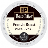 Keurig Peet's Coffee French Roast K-Cups - 22 per Box