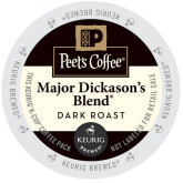 Keurig Peet's Coffee Major Dickasons Blend K-Cups - 22 per Box