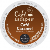 Keurig Cafe Escapes Cafe Caramel K-Cups - 24 per Box